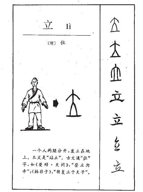 立五行|立字的五行是什么,立的五行属性及吉利寓意